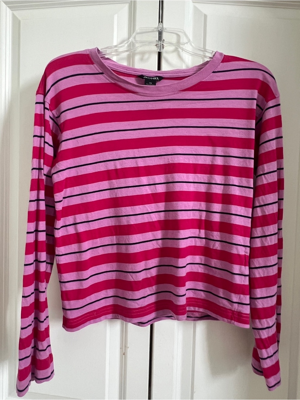MONKI Striped Long Sleeve Top